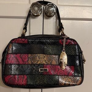 Tocco Toscano Multicolor Patchwork Handbag